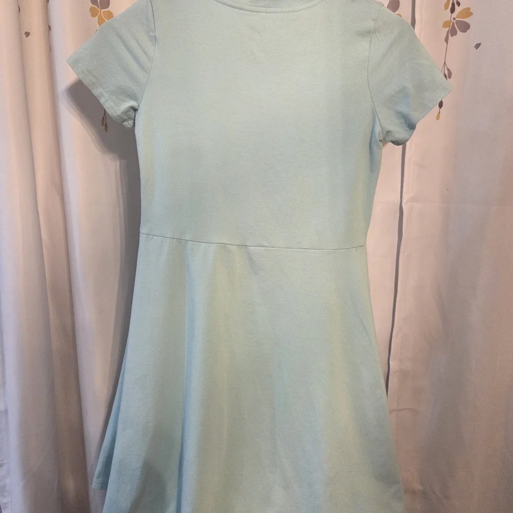 Trendy Converse Soft Blue Casual Kids Dress-‎ Chuck Taylor Girls Size 12/13 Yrs